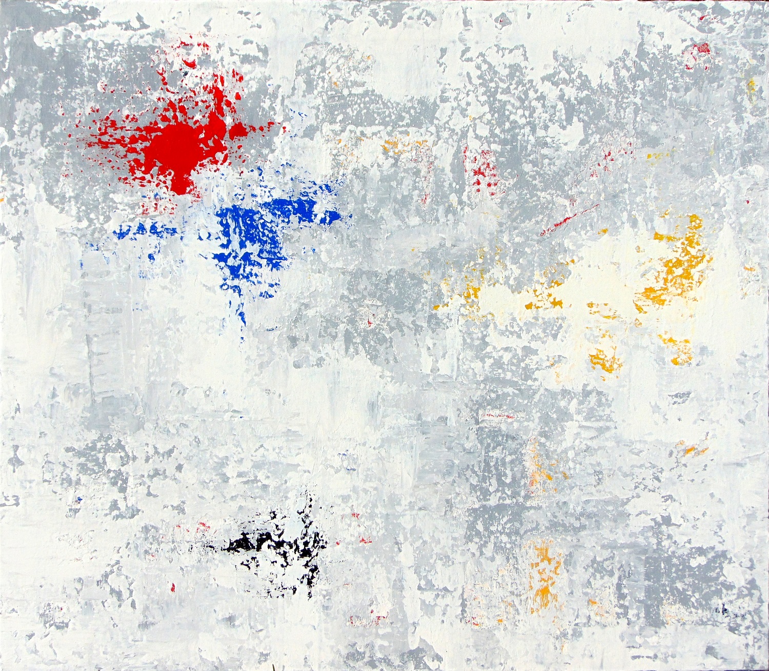 Revisiting Mondrian (acrylic on canvas, 80cm x 90cm)